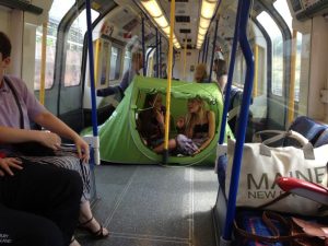 tent in tube
